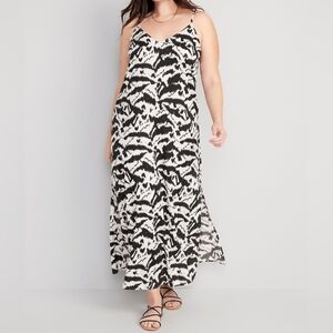 M • Old Navy • Tie-Back Maxi Slip Dress